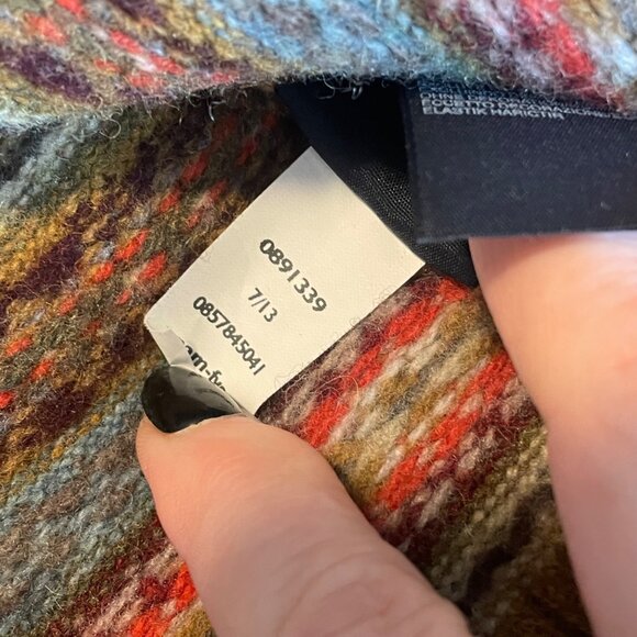 Tommy Hilfiger XXL Fair Isle Lambswool Sweater Crewneck Ribbed Hem and Cuffs - Picture 9 of 14